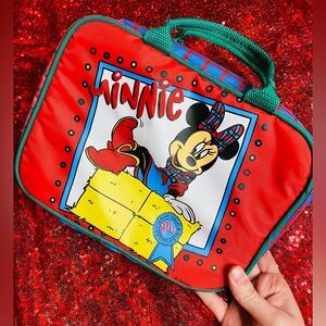 Vintage 90s farmer minnie lunchbox